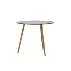 Polar Rundt spisebord - Sort og Natur