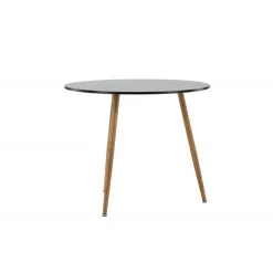 Polar Rundt spisebord - Sort og Natur