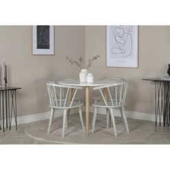 Polar Rundt spisebord Ø90cm - Hvid