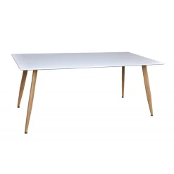 Polar Spisebord - Natur og Hvid