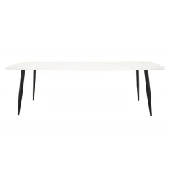 Polar Spisebord 240 x 100 - Sort og Hvid