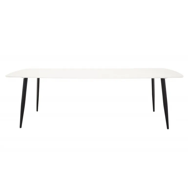 Polar Spisebord 240 x 100 - Sort og Hvid