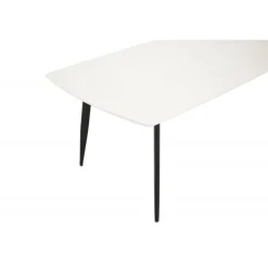 Polar Spisebord 240 x 100 - Sort og Hvid