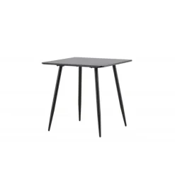 Polar Spisebord 75x75 - Sort
