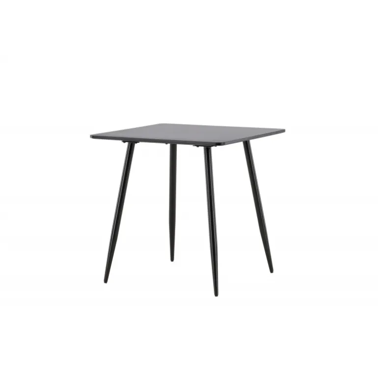 Polar Spisebord 75x75 - Sort