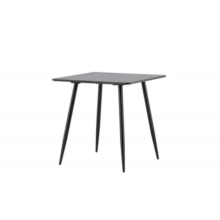 Polar Spisebord 75x75 - Sort
