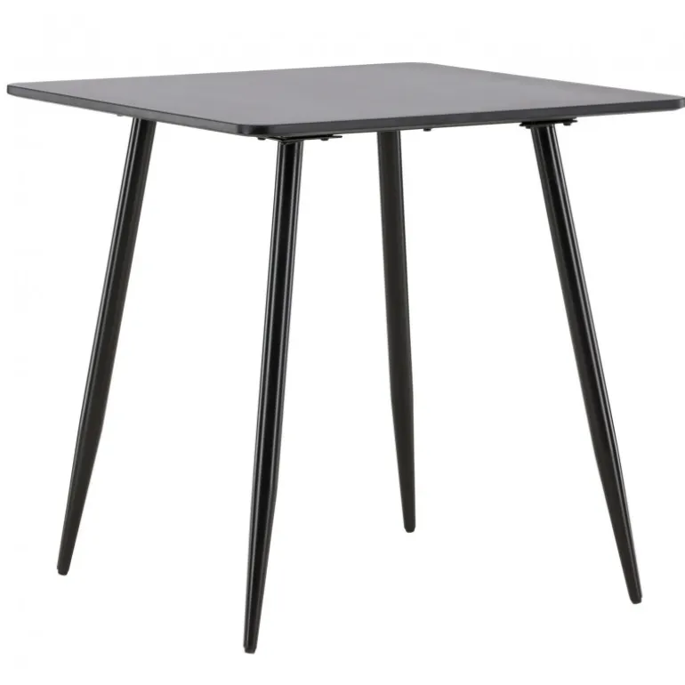 Polar Spisebord 75x75 - Sort