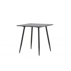 Polar Spisebord 75x75 - Sort