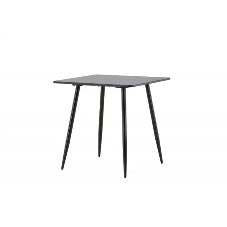 Polar Spisebord 75x75 - Sort