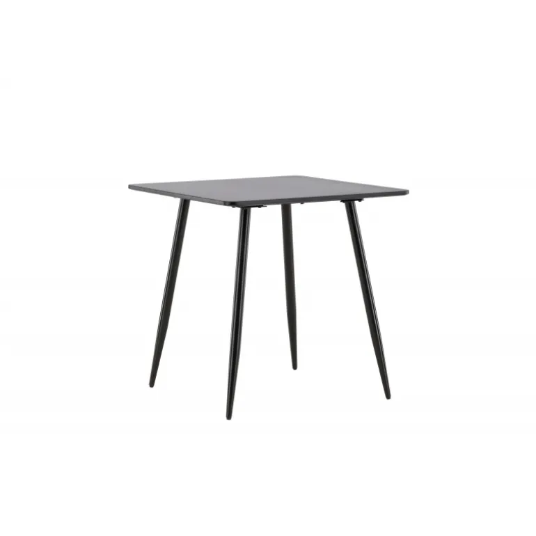 Polar Spisebord 75x75 - Sort