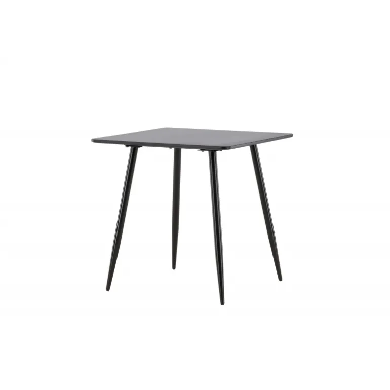 Polar Spisebord 75x75 - Sort