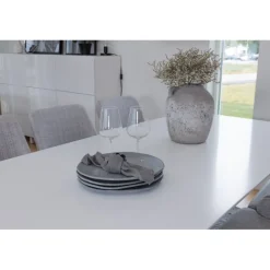 Polar Spisebordssæt - Grå og Hvid