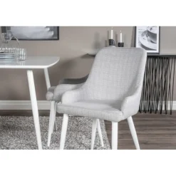 Polar Spisebordssæt - Grå og Hvid