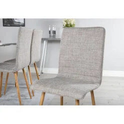 Polar Spisebordssæt - Lysegrå, Natur og Hvid