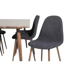 Polar Spisebordssæt - Sort og Natur