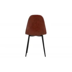 Polar Spisebordsstol - Cognac Pu læder