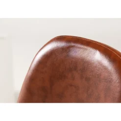 Polar Spisebordsstol - Cognac Pu læder