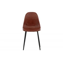 Polar Spisebordsstol - Cognac Pu læder