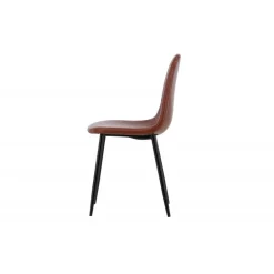 Polar Spisebordsstol - Cognac Pu læder