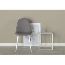 Polar Spisebordsstol - Grå og Hvid
