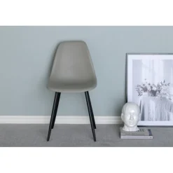 Polar Spisebordsstol - Sort og Grå