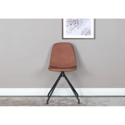 Polar Spisebordsstol - Sort og Brun