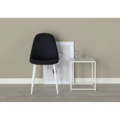 Polar Spisebordsstol - Sort og Hvid