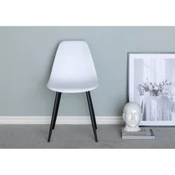 Polar Spisestuestol - Sort og Hvid