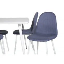 Polar t Spisebordssæt - Blå og Hvid