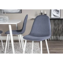 Polar t Spisebordssæt - Blå og Hvid