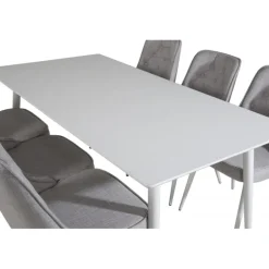 Polar t Spisebordssæt - Grå og Hvid