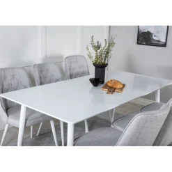 Polar t Spisebordssæt - Grå og Hvid