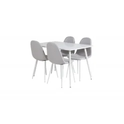 Polar t Spisebordssæt - Lysegrå og Hvid