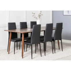 Polar t Spisebordssæt - Sort og Natur