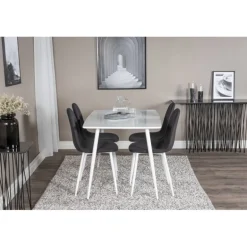 Polar t Spisebordssæt - Sort og Hvid