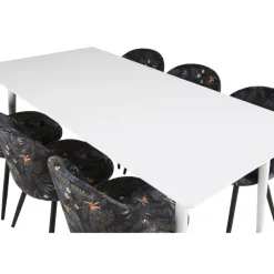 Polar t Spisebordssæt - Sort og Hvid