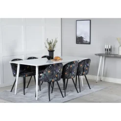 Polar t Spisebordssæt - Sort og Hvid