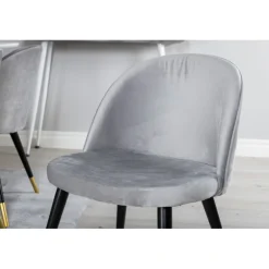 Polar t Spisebordssæt - Sort, Messing, Lysegrå og Hvid