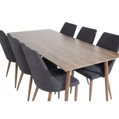 Polar t Spisebordssæt - Sort og Natur