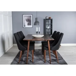 Polar t Spisebordssæt - Sort og Natur