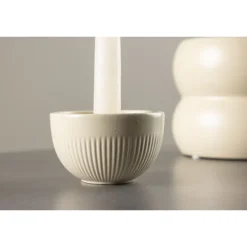 Posh Lysestage - Beige og Sort