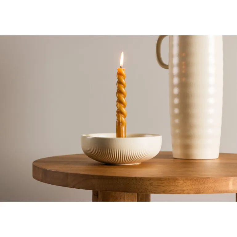 Posh Lysestage - Beige og Sort