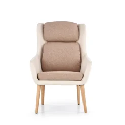 PURIO Hvilestol, - Beige / Brun