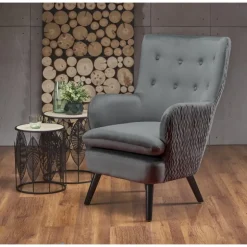 RAVEL L. Stol, - Grå