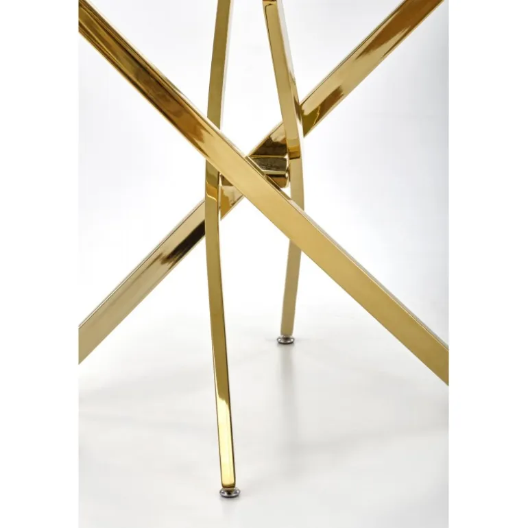 RAYMOND 2 bord, Sort marmor / guld