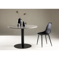 Razzia Rundt spisebord - Sort og Grå