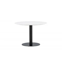 Razzia Rundt spisebord - Sort og Hvid