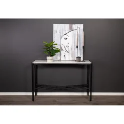 Razzia Sidebord - Sort og Hvid