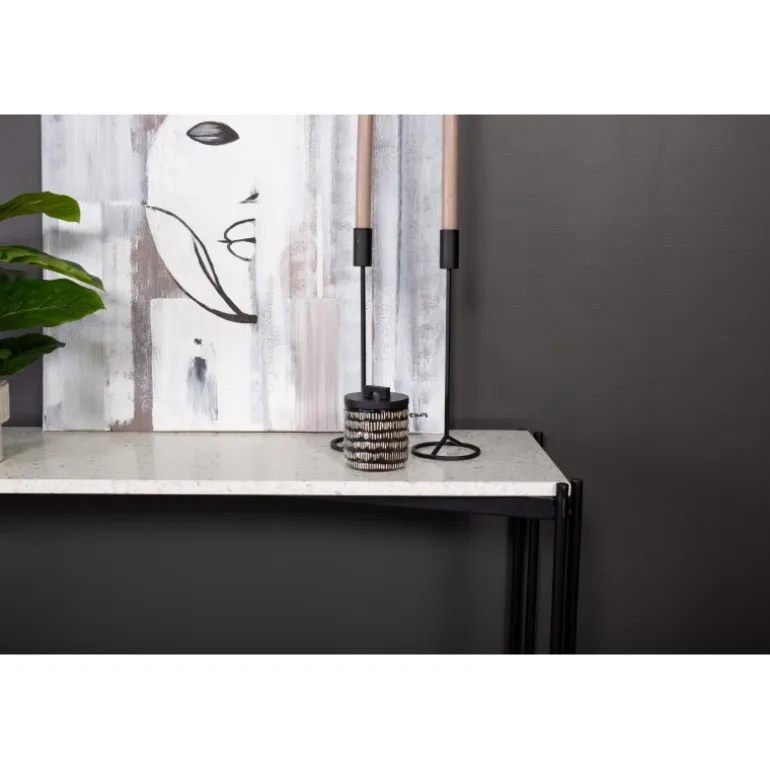 Razzia Sidebord - Sort og Hvid