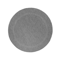 Relax Rund Udendørs tæppe Ensfarvet - Grå